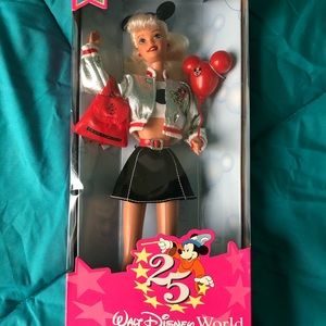 Barbie 25 anniversary Disney BNIB